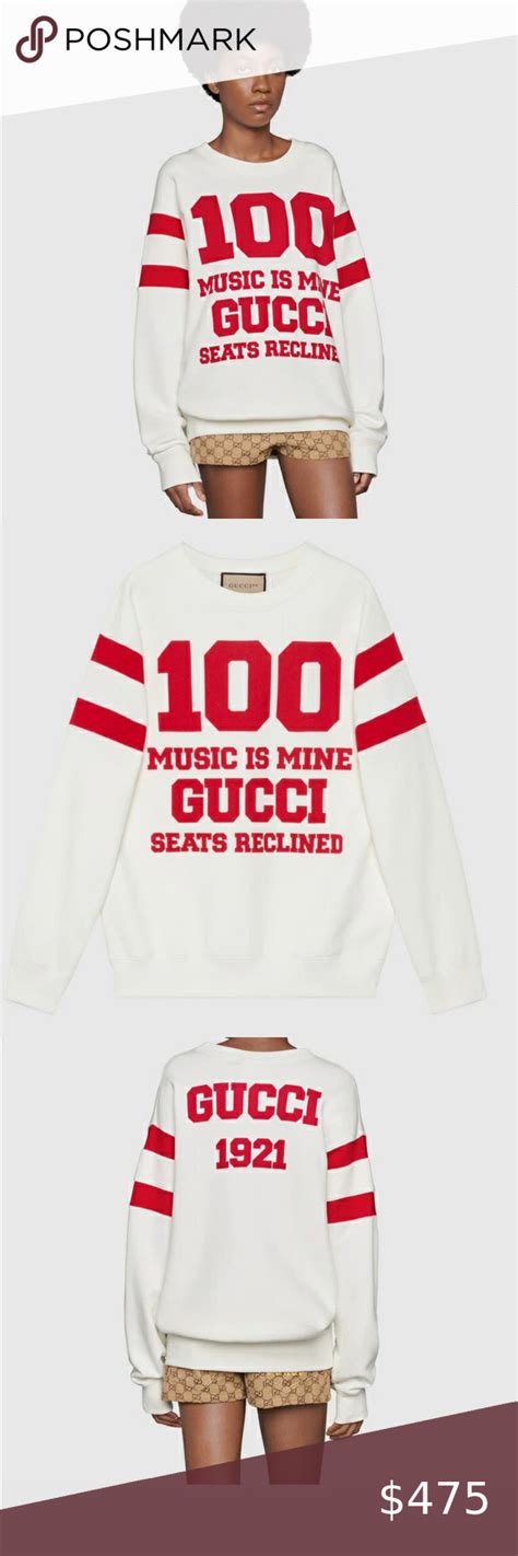 music is mine gucci seats recline sweater|gucci fashion.